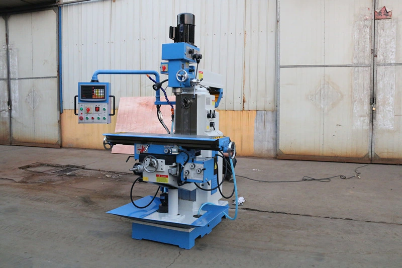 Vertical Knee type Manual ZX6350A Metal Universal Milling And Drilling Machine